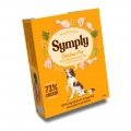 Symply Tray Adult Chicken Pie With Brown Rice & Veg 395g Wet Dog Food
